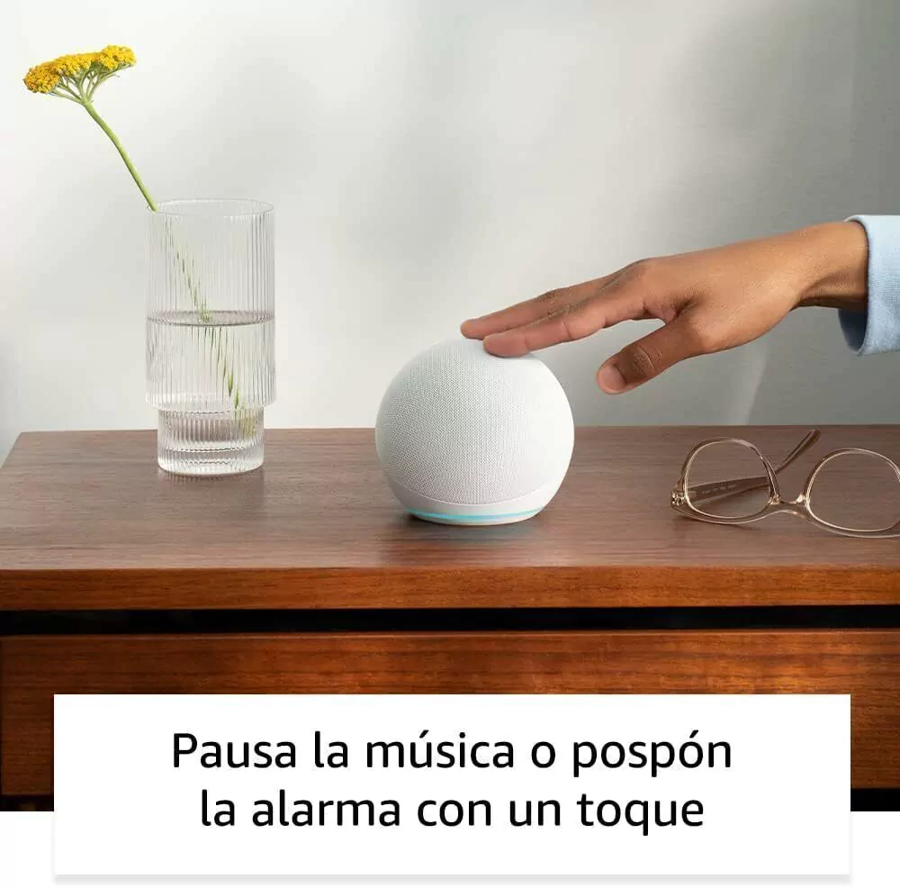 Amazon Echo Dot (Ultimo Modelo) | Altavoz inteligente wifi y Bluetooth con Alexa, con sonido más potente y de mayor amplitud - Imagen 2