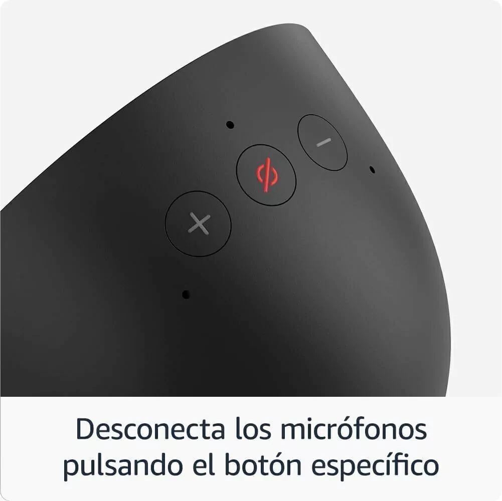 Amazon Echo Spot (Ultimo Modelo) | Despertador inteligente con sonido de calidad y Alexa | Negro - Imagen 3