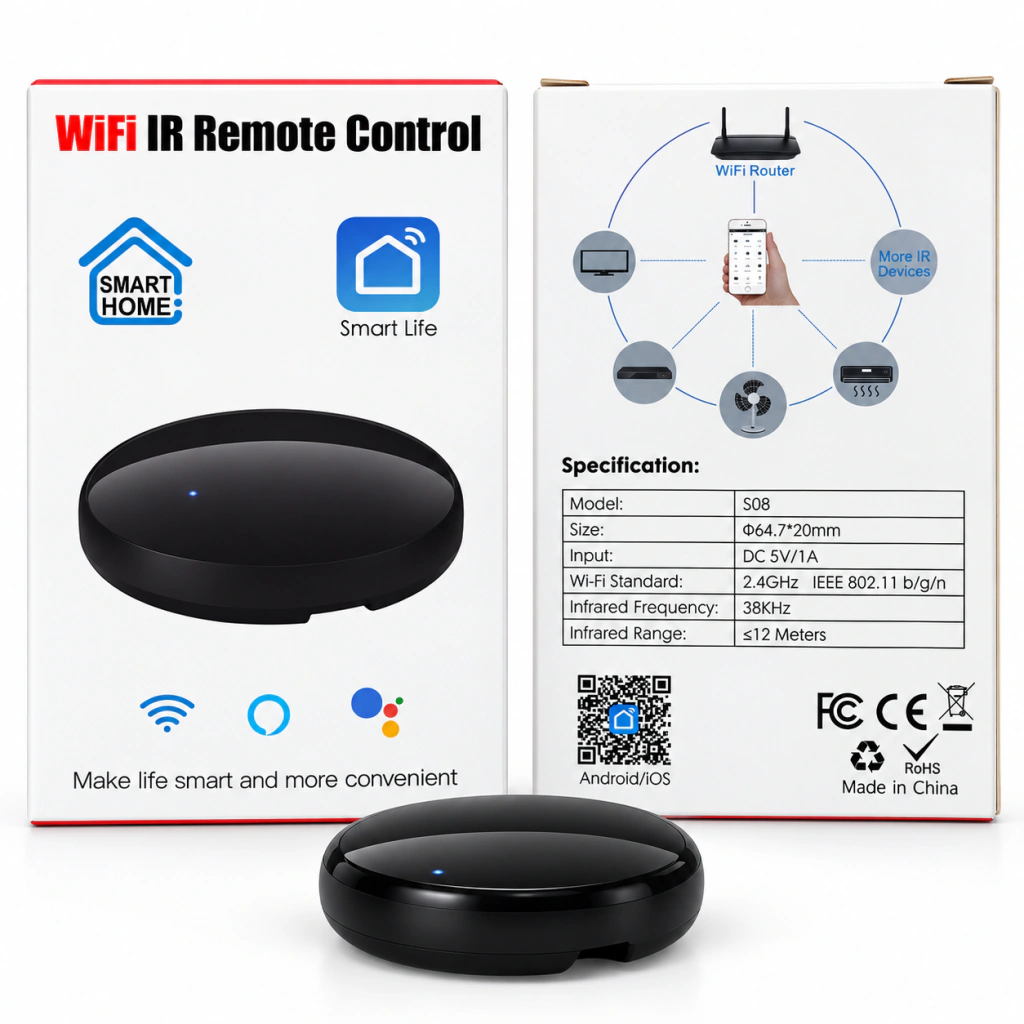Control Remoto Universal WiFi IR - Imagen 4