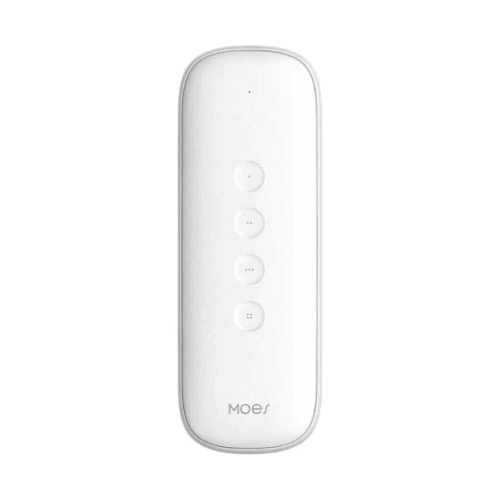 Control Remoto Zigbee MOES 4 Botones 12 Escenas Blanco