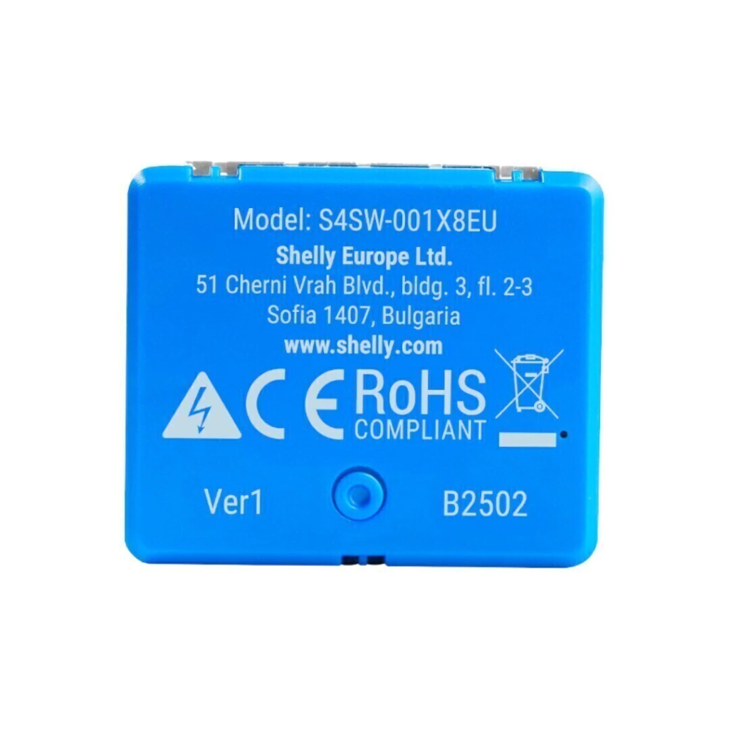 Shelly 1 Mini Gen4 - Relé - WIFI / Matter / Zigbee - Imagen 3