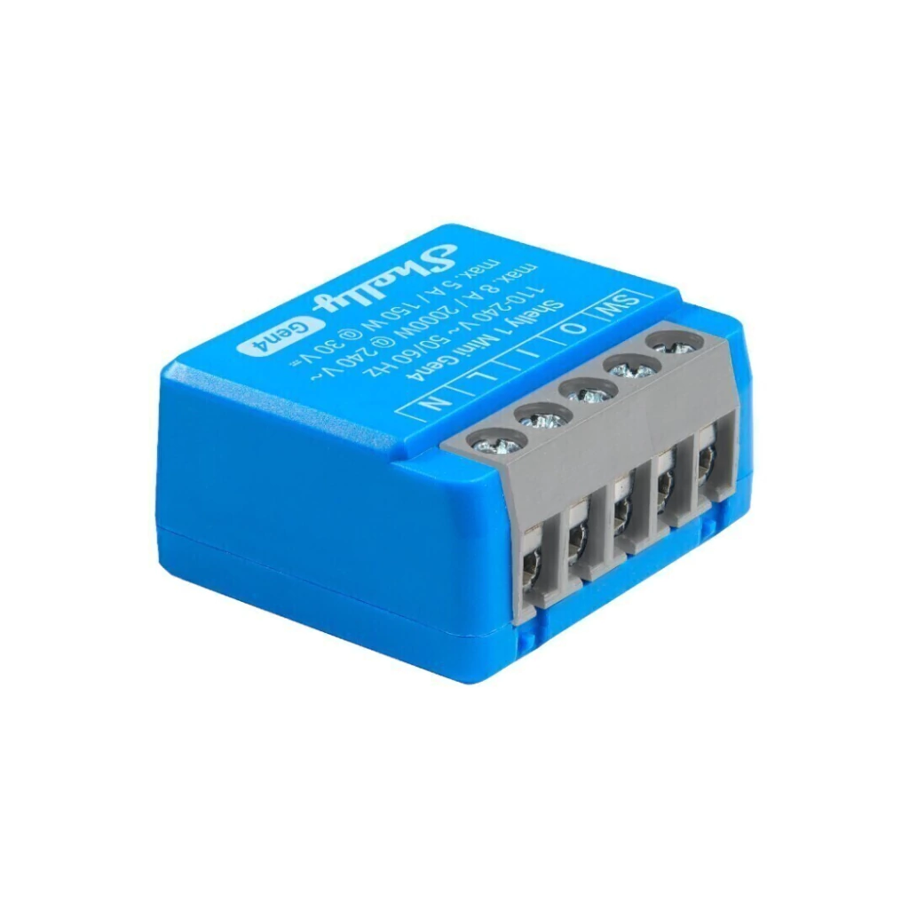 Shelly 1 Mini Gen4 - Relé - WIFI / Matter / Zigbee - Imagen 4