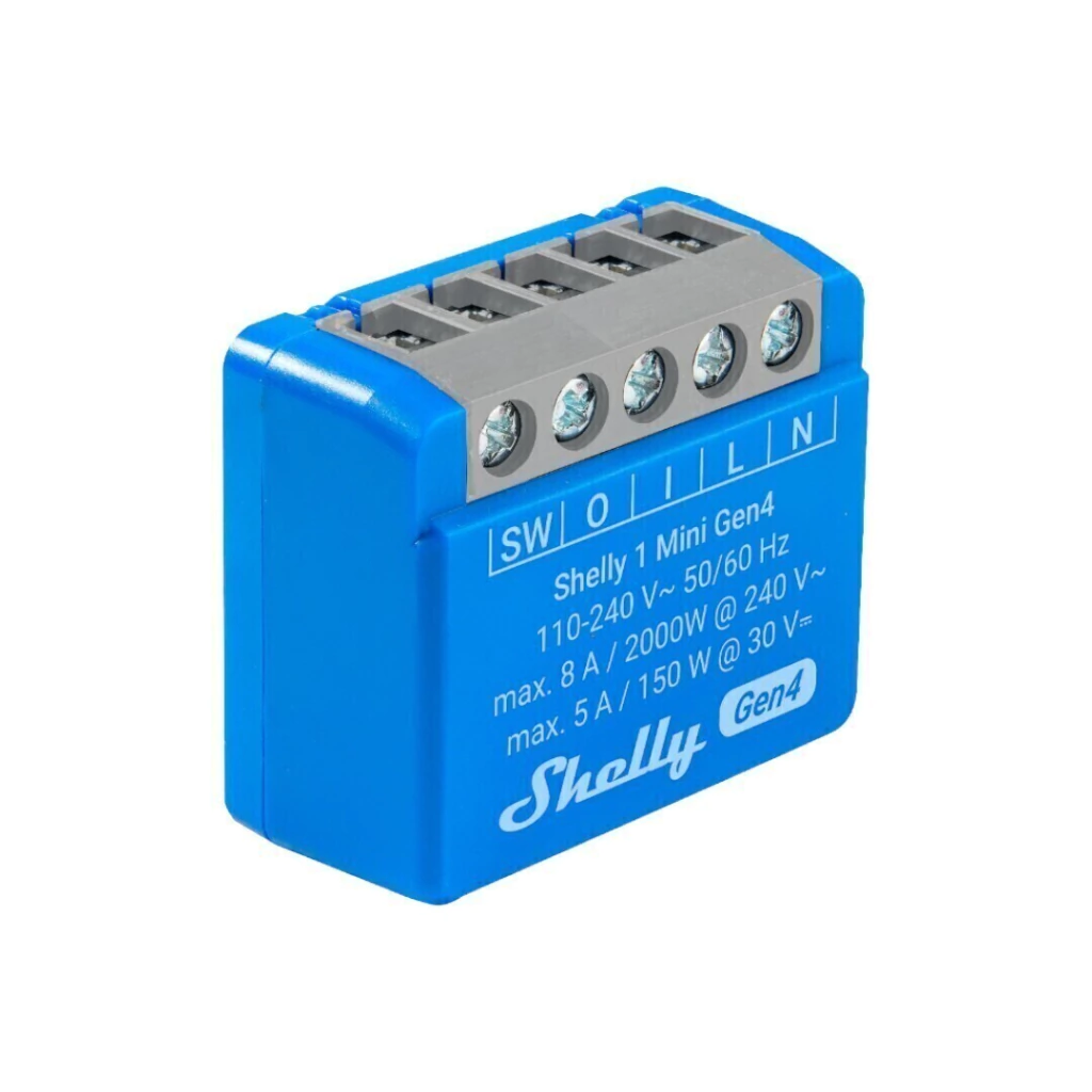 Shelly 1 Mini Gen4 - Relé - WIFI / Matter / Zigbee - Imagen 6