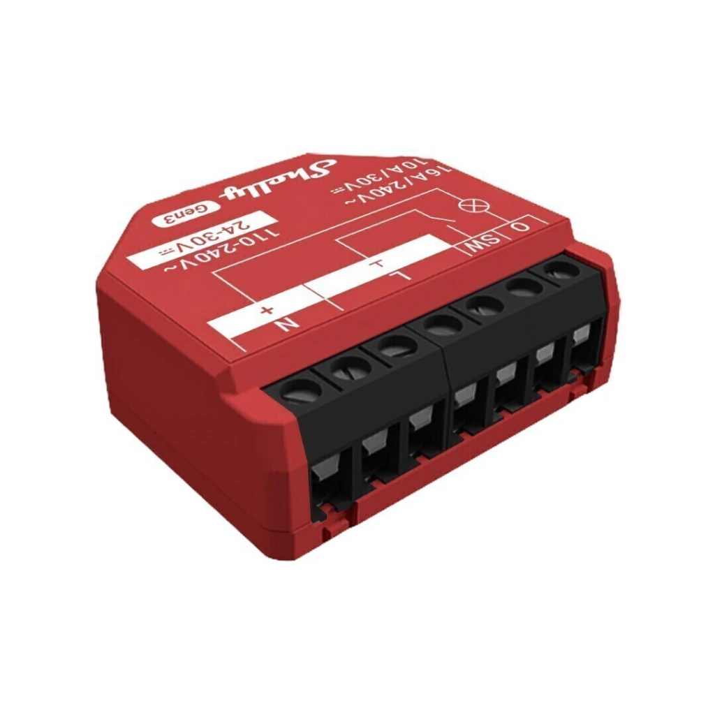 Shelly 1PM Gen3 - Relé - WIFI / Matter - Imagen 6