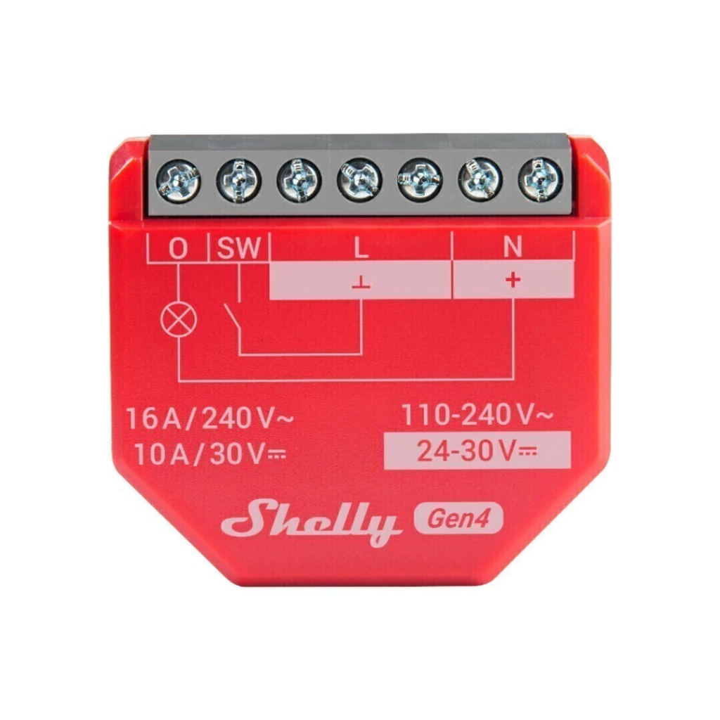 Shelly 1PM Gen4 - Relé - WIFI / Matter / Zigbee - Imagen 2