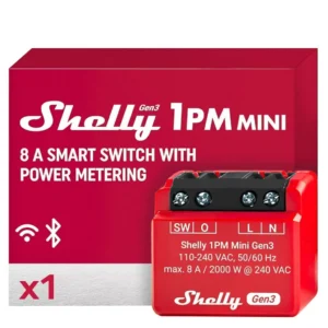 Shelly 1PM Mini Gen3 - Relé - WIFI