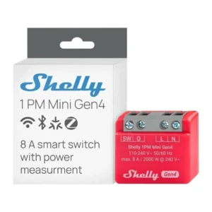 Shelly 1PM Mini Gen4 - Relé - WIFI / Matter / Zigbee
