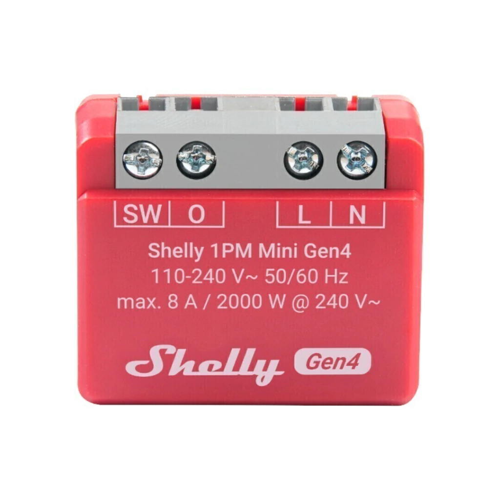 Shelly 1PM Mini Gen4 - Relé - WIFI / Matter / Zigbee - Imagen 2