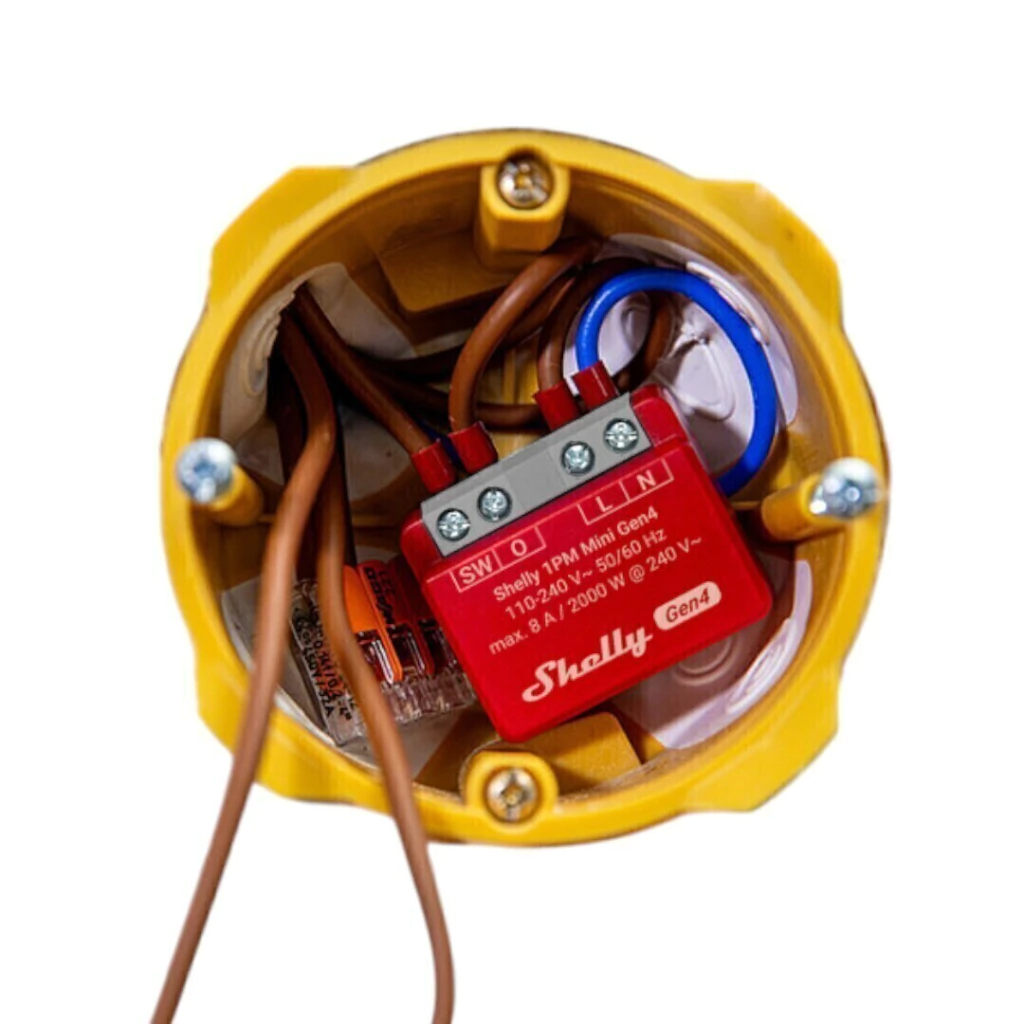 Shelly 1PM Mini Gen4 - Relé - WIFI / Matter / Zigbee - Imagen 11