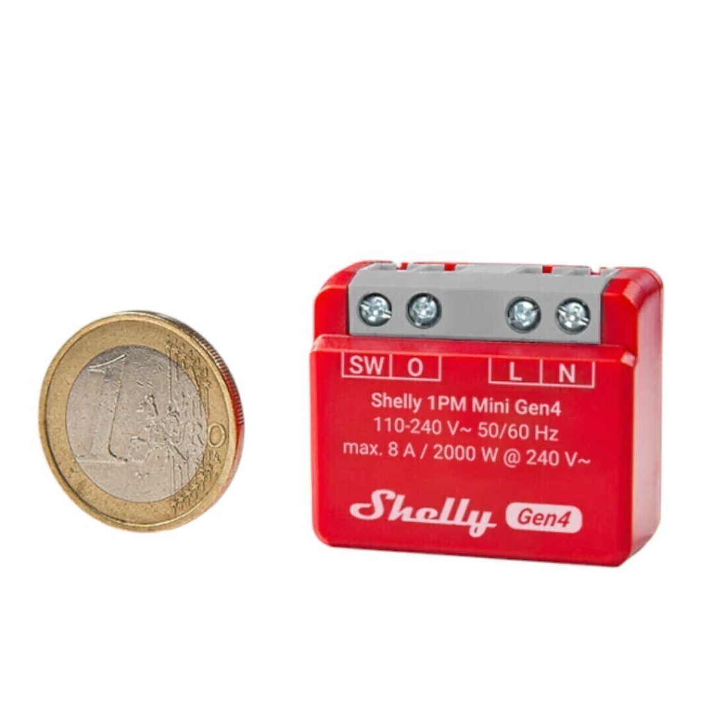 Shelly 1PM Mini Gen4 - Relé - WIFI / Matter / Zigbee - Imagen 12