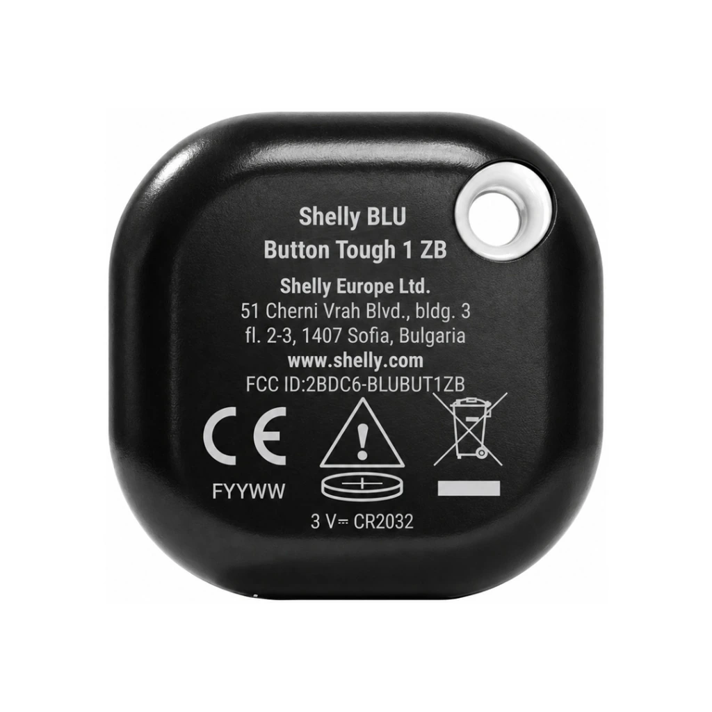 Shelly BLU Botón Inteligente Tough Zigbee - Negro - Imagen 6