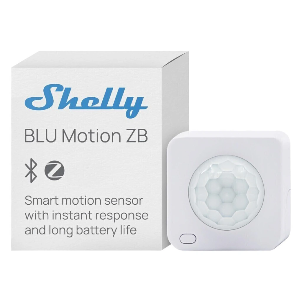 Shelly BLU Zigbee Sensor de Movimiento y Luz