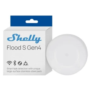 Shelly Flood S Gen4 - Sensor de Inundación WiFi Zigbee Matter