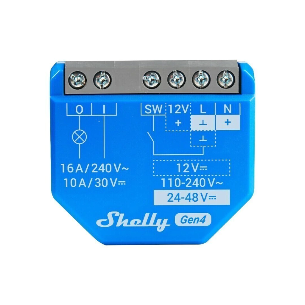 Shelly 1 Gen4 - Relé - WIFI / Matter / Zigbee - Imagen 2