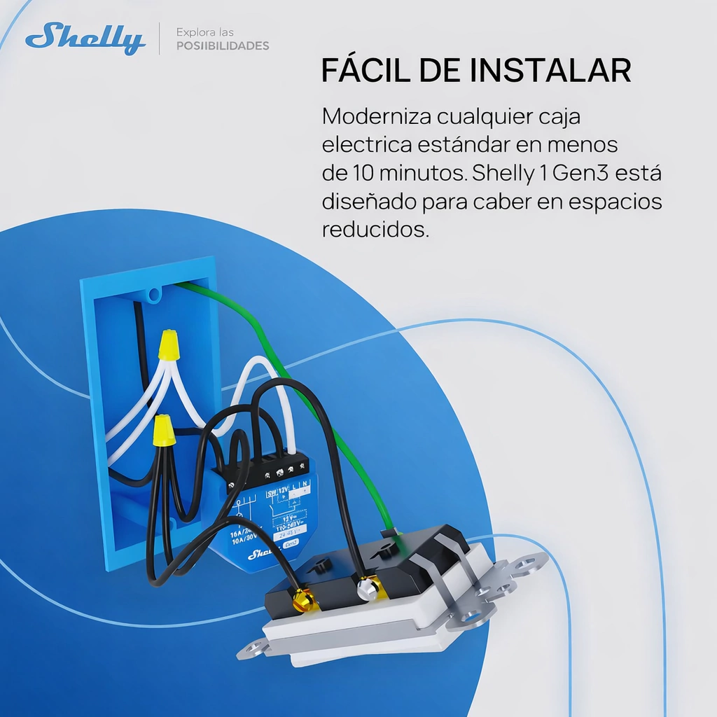 Shelly 1 Gen3 WIFI - Imagen 14
