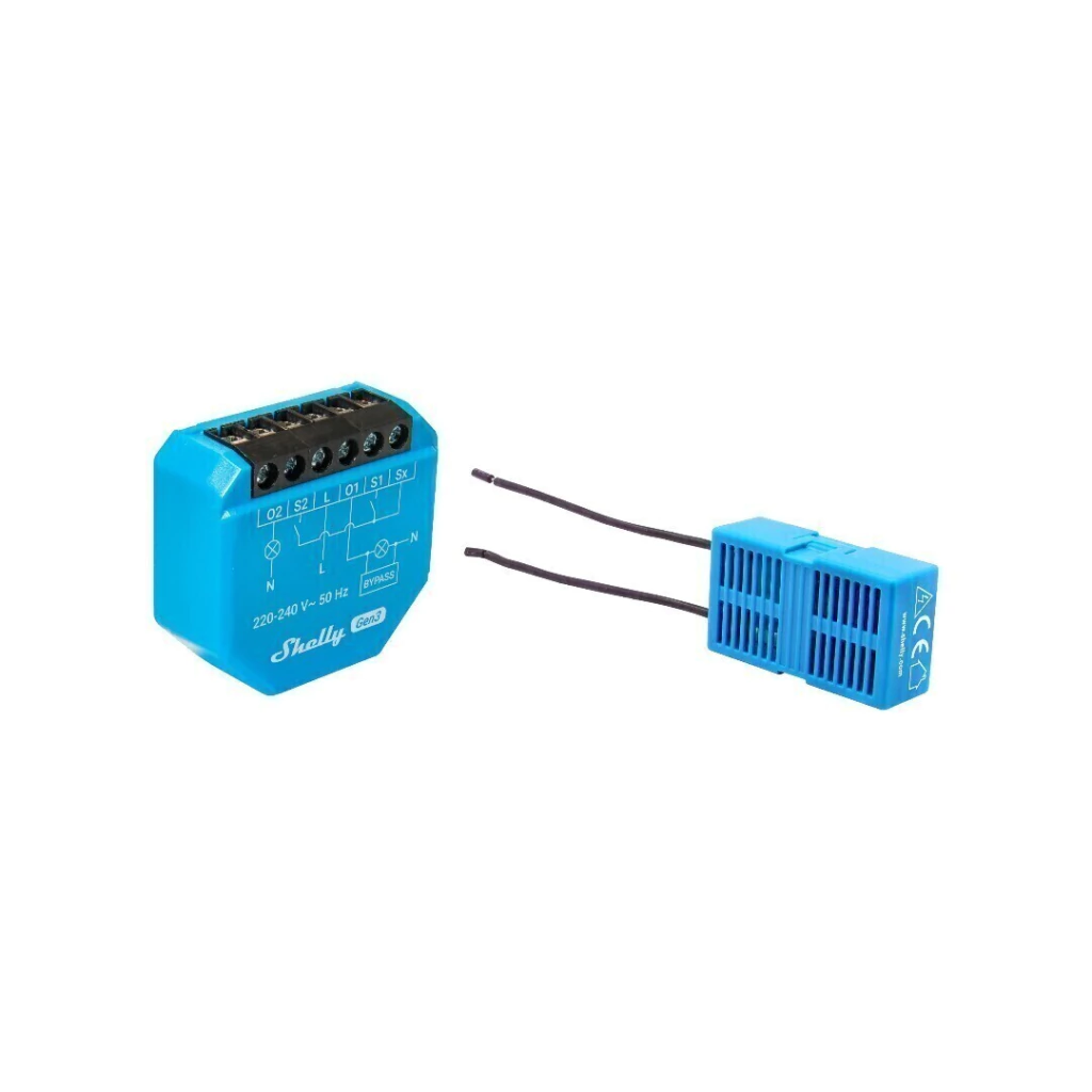 Shelly Plus 2L Gen3 - Relé - WIFI - Sin Neutro - Imagen 3