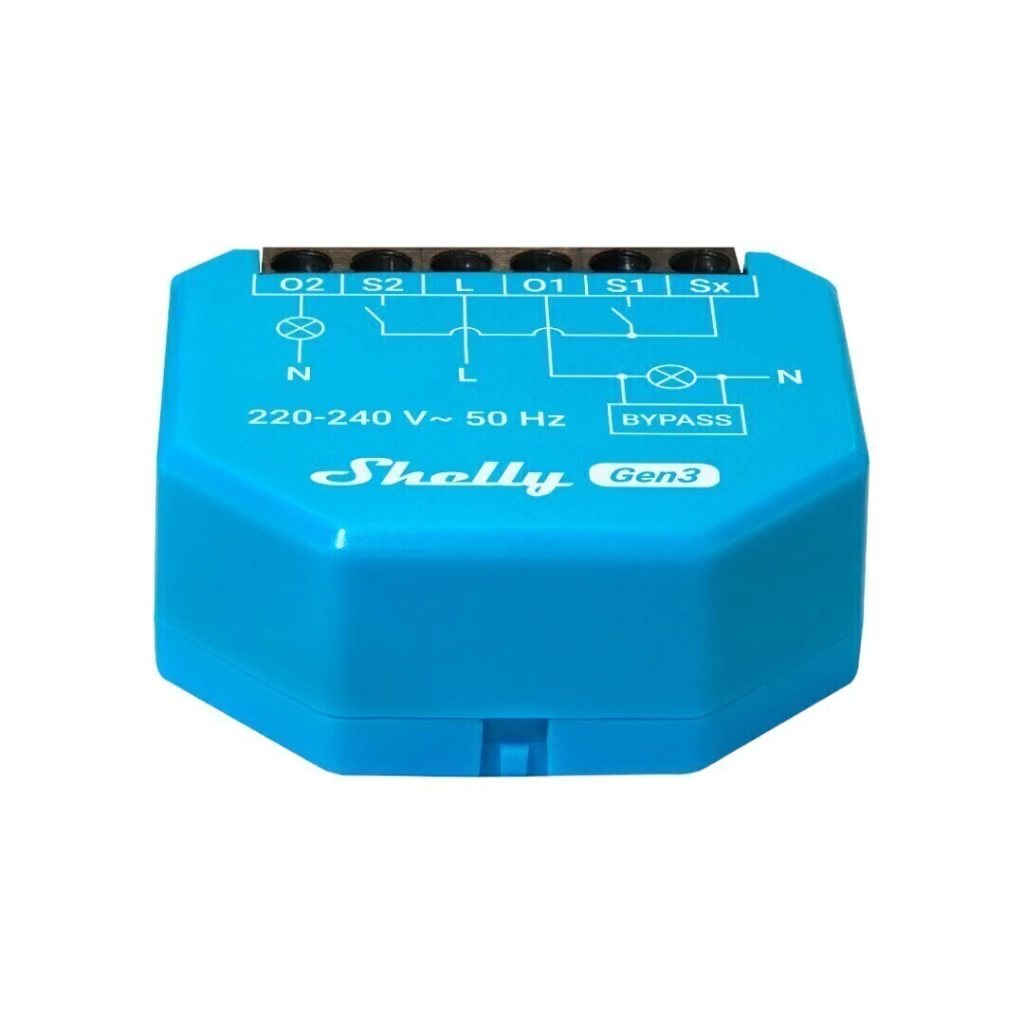Shelly Plus 2L Gen3 - Relé - WIFI - Sin Neutro - Imagen 4
