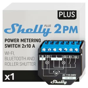 Shelly Plus 2PM - Relé - WIFI