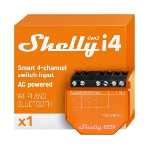 Shelly Plus I4 Gen3 - Control Escenas y Automatizaciones - WIFI