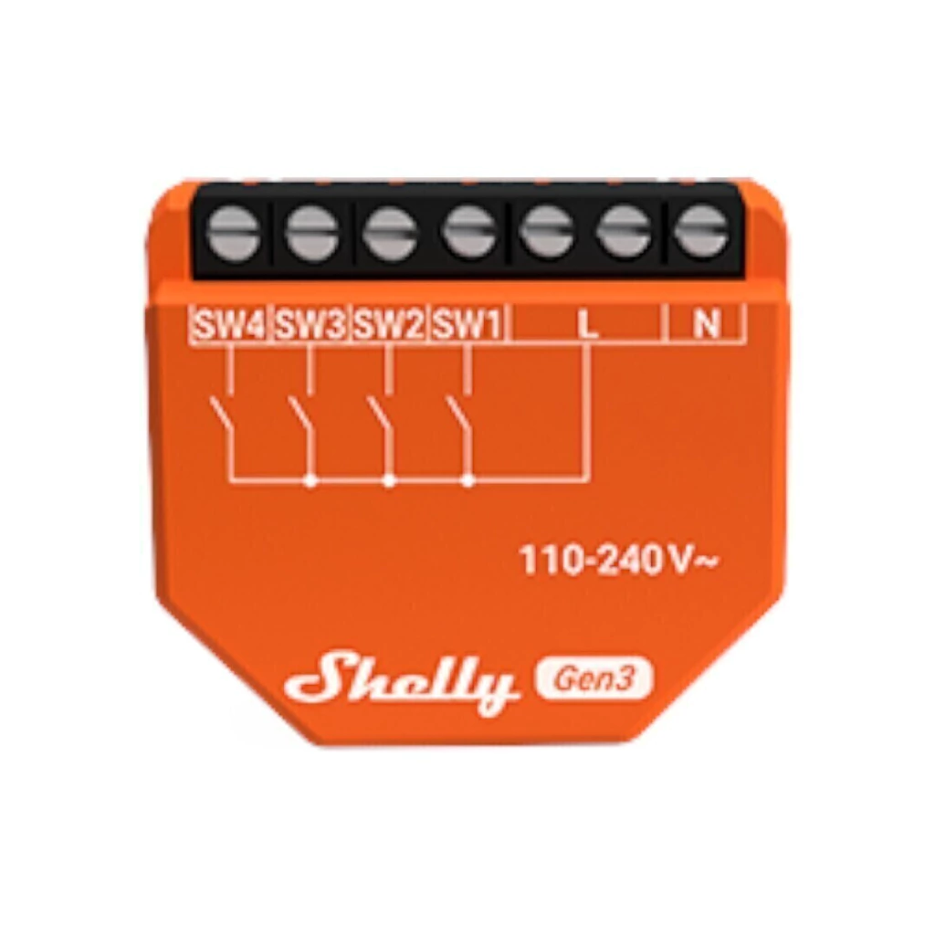 Shelly Plus I4 Gen3 - Control Escenas y Automatizaciones - WIFI - Imagen 2