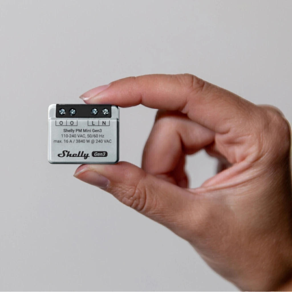 Shelly PM Mini Gen3 - Medidor de Consumo Wi-Fi - Imagen 5