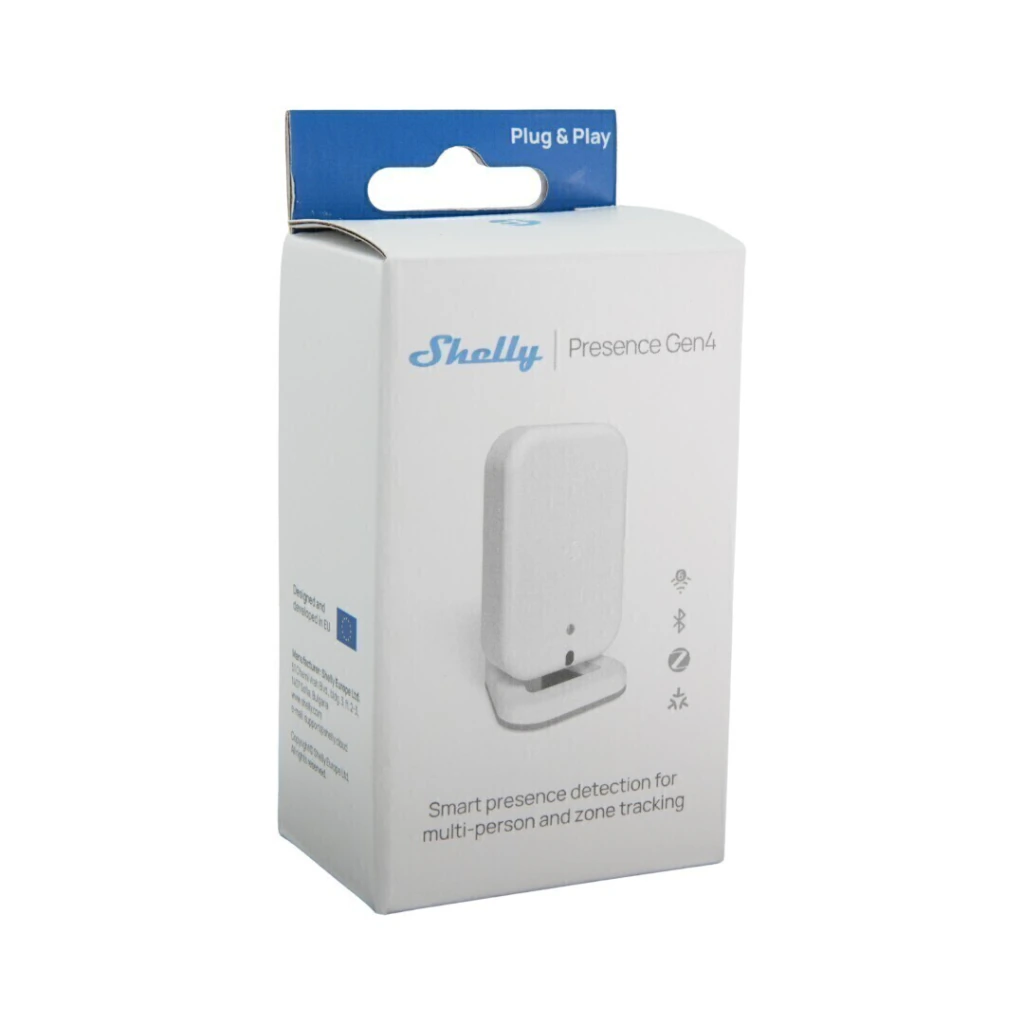 Shelly Presence Gen4 – Sensor de Presencia mmWave WiFi Zigbee Matter - Imagen 10