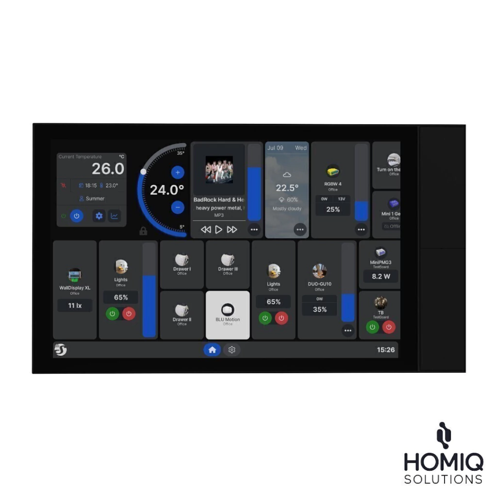 Shelly Wall Display XL - Panel Home Assistant Domotica WIFI