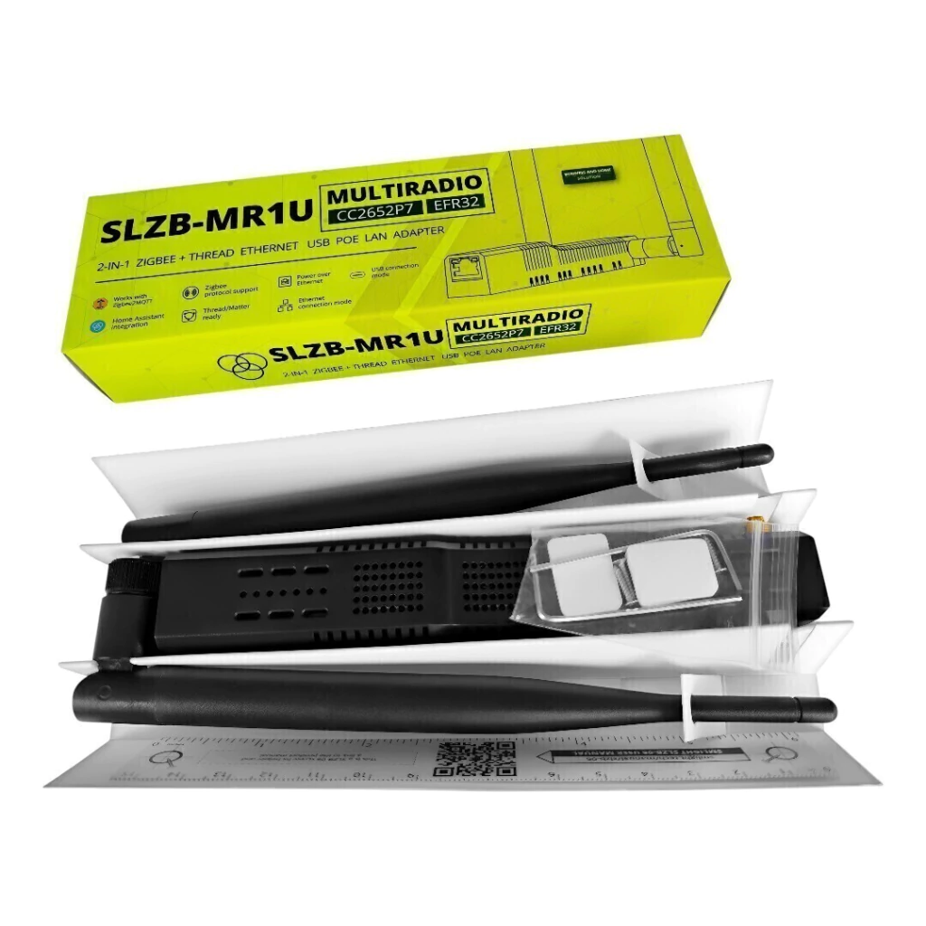 SMLIGHT SLZB-MR1U Coordinador Zigbee / Thread con USB Remoto sobre Ethernet - Imagen 8